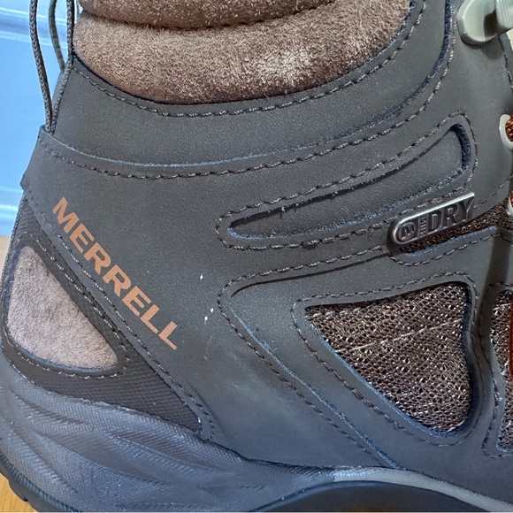 Merrell Women's Siren Sport Q2 Mid Waterproof Hiking Boot in Brown, Size 6.5 - Picture 7 of 12